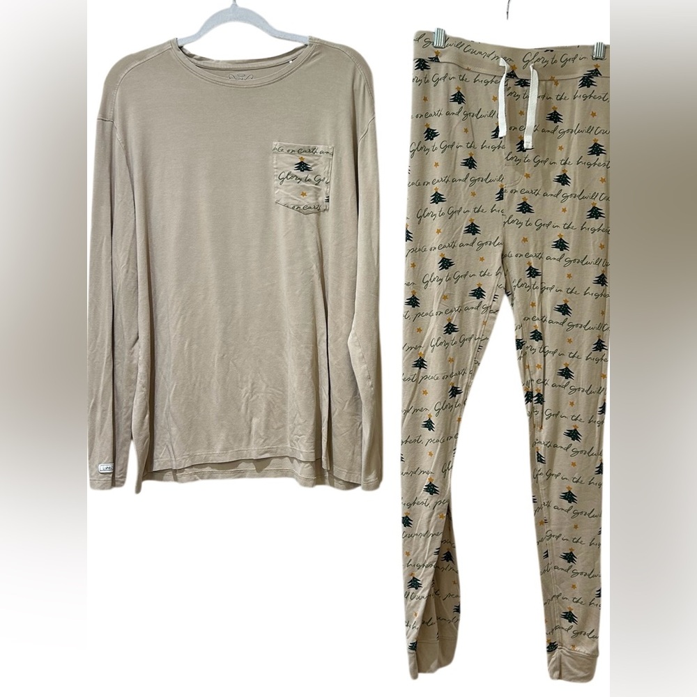 Holy Pals Christmas Bamboo Pajamas size XXL